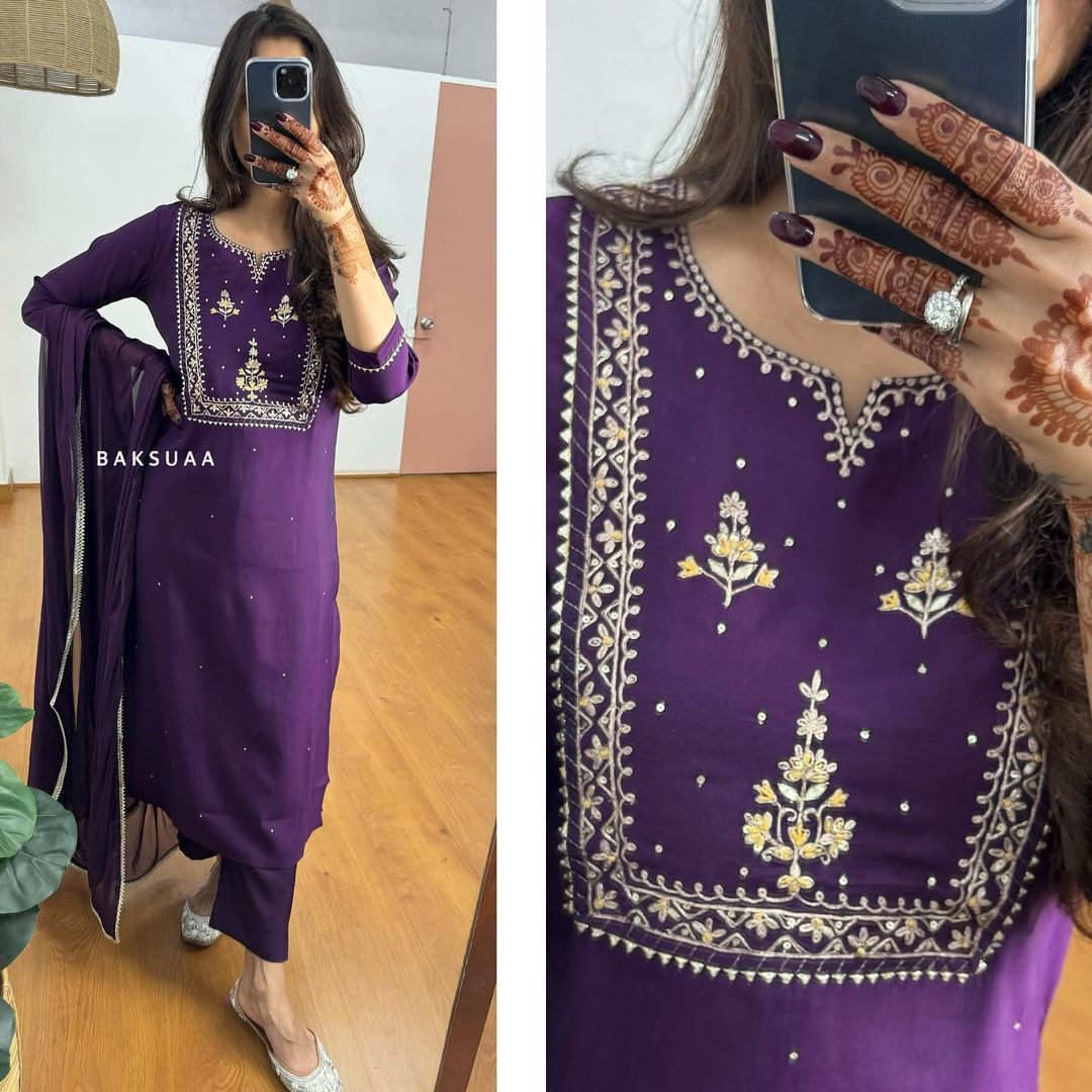 Virat rayon Designer Kurti With Bottom Dupatta Catalog